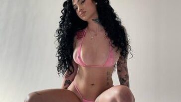 bhad bhabie nipple tease micro bikini ppv onlyfans set leaked aseymm 364x485 1