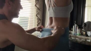 Christina Khalil BF Leggings Strip Onlyfans Video Leaked 5 christina khalil bf leggings strip onlyfans video leaked qdaeas 364x647 1