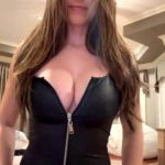 christina khalil sexy dresses try on onlyfans livestream leaked crvcyc 364x647 1