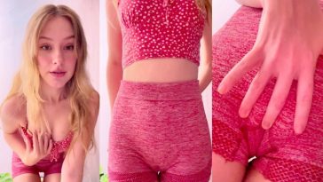 diddly asmr cameltoe pussy rubbing video leaked 1024x686 1