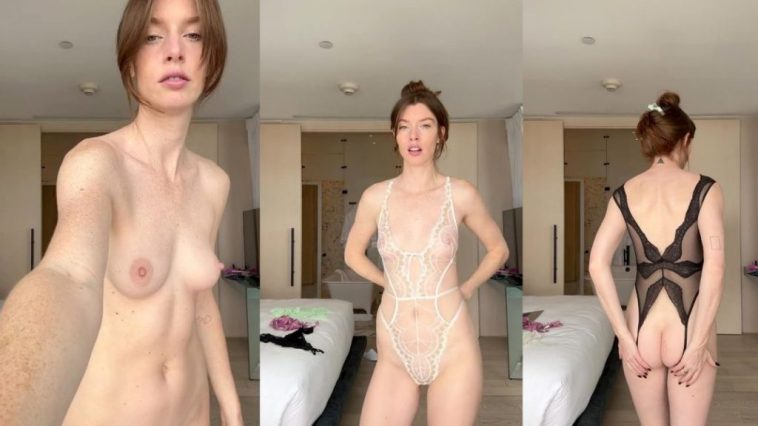 erin gilfoy naked lingerie try on haul video leaked 1024x686 1