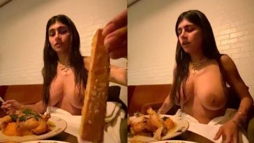 Mia Khalifa Topless Hotel Dinner OnlyFans Video Leaked 6 mia khalifa topless hotel dinner onlyfans video leaked