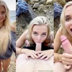 trippie bri beach blowjob with cum swallow video leaked 1024x686 1