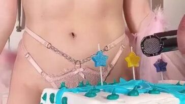 Amouranth Nude Birthday Slut Cake Onlyfans Video Leaked 2 amouranth nude birthday slut cake onlyfans video leaked vofsap 364x787 1
