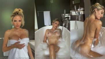 summer soderstrom onlyfans nude bathtub video leaked