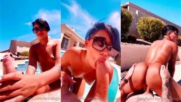 Annabgo Poolside Sex Tape Video Leaked 7 annabgo poolside sex tape video leaked