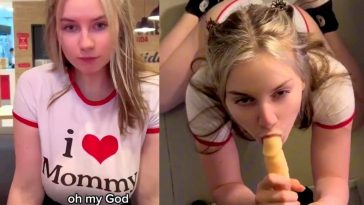 devdaria in kfc makes me cum blowjob video leaked 1024x686 1