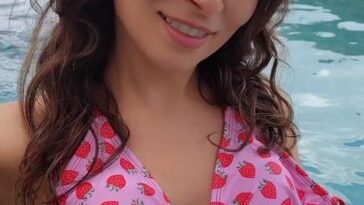 alinity topless pool bikini strip onlyfans video leaked xedstr 364x647 1