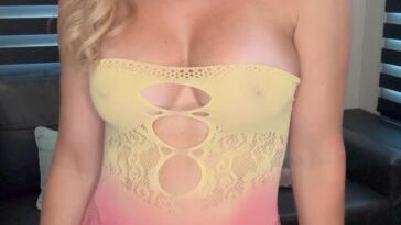 vicky stark nude mesh dresses try on onlyfans video leaked nijxyg 364x647 1