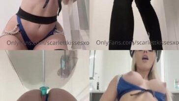 scarlettkissesxo cop cosplay dildo masturbation onlyfans video leaked bhopep 364x645 1