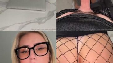 wettmelons nude pov secretary blowjob onlyfans video leaked csgkas 364x643 1