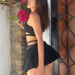 andrea botez sexy skirt outfit set leaked nimmqo 364x485 1