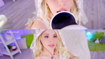 cherrycrush nude topless asmr tease onlyfans video leaked eyfges 364x409 1