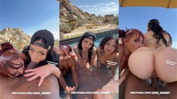 auhneesh nicole outdoor foursome in bikini video leaked