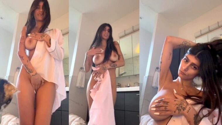 mia khalifa perky boobs and bare ass tease video leaked 1024x686 1