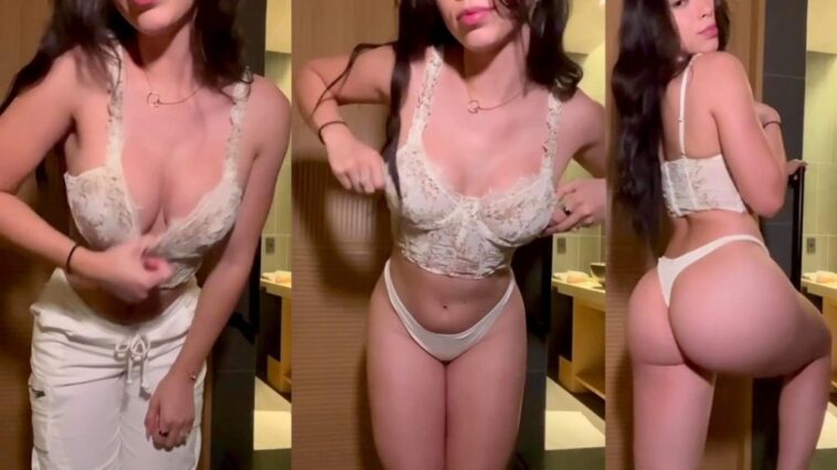 aishah sofey kawaii sofey white thong tease video leaked 1024x683 1