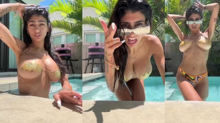 mia khalifa swimming pool tease video leaked 1024x683 1