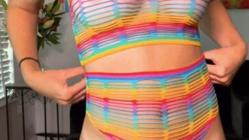 Vicky Stark Colorful Crochet Outfit Try On Onlyfans Video Leaked 7 vicky stark colorful crochet outfit try on onlyfans video leaked wucqmr