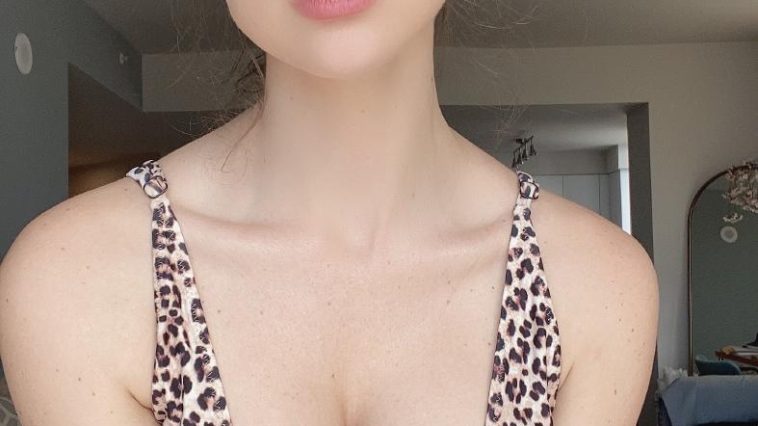 amanda cerny leopard print bikini onlyfans set leaked qgfrwn
