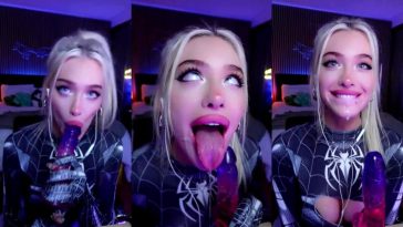ariesiatv spidergirl asmr joi dildo blowjob video leaked 1024x683 1