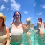 daisy keech no bra see through in the pool video leaked 1024x683 1