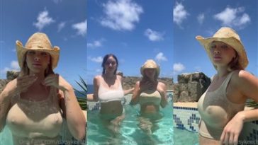 daisy keech pool tits tease onlyfans video leaked
