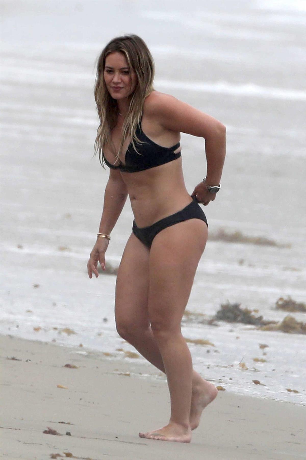 hilary duff beach bikini set leaked jbqehv
