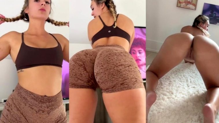 kirstentoosweet gym girl striptease video leaked 1024x683 1