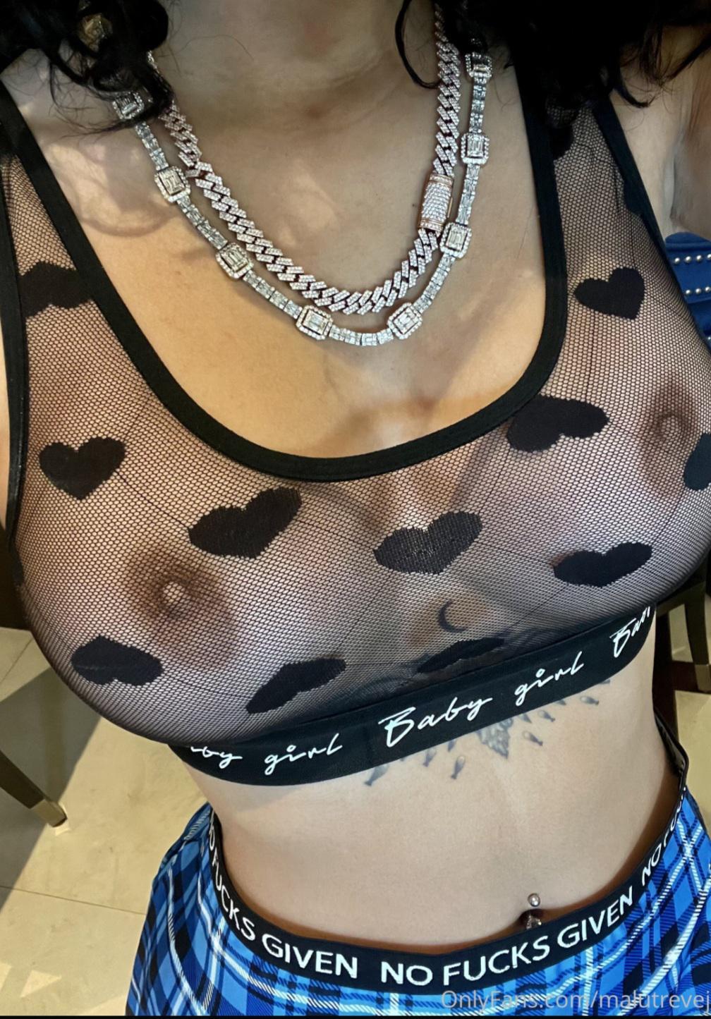 malu trevejo nude see through boobs onlyfans set leaked