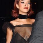 Rihanna Candid See-Through Nipple Slip Photos Leaked 18 rihanna candid see through nipple slip photos leaked nauuos