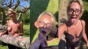 savvy suxx cum walk in public garden video leaked