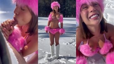 veronica perasso snow outdoor blowjob video leaked