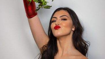mikaela pascal topless mistletoe onlyfans set leaked ayskpn