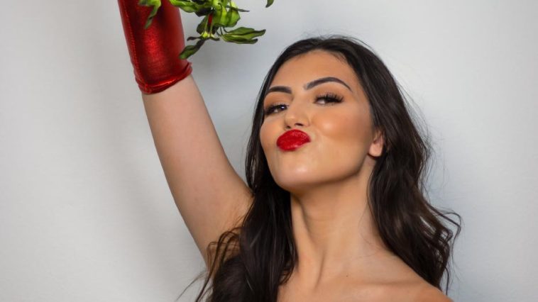 mikaela pascal topless mistletoe onlyfans set leaked ayskpn