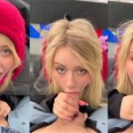 littlepolishangel risky ski lift blowjob video leaked